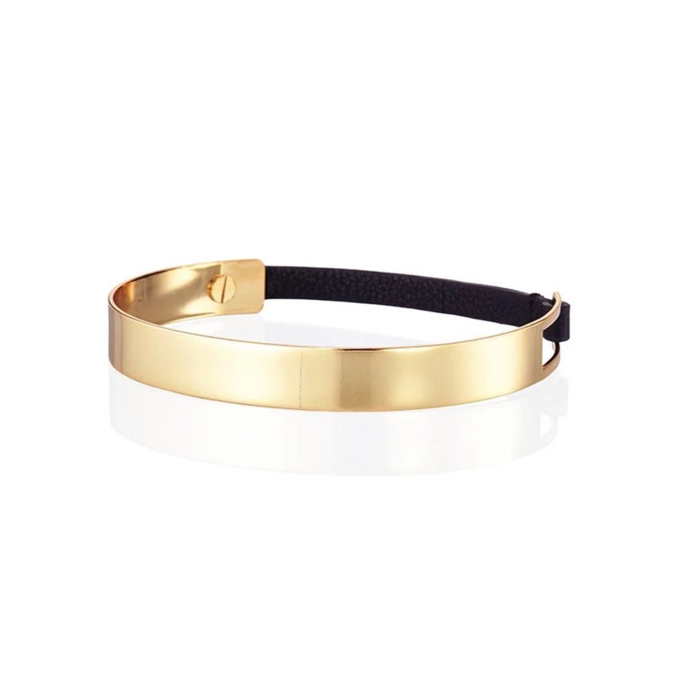Jenny Bird Jane Choker 14k Gold Plated High Polish
